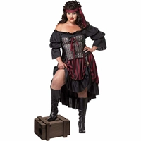 Pirate Wench Plus Costume