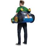 Luigi Mario Kart Inflatable Adult Costume Luigi Mario Kart Inflatable Adult Costume