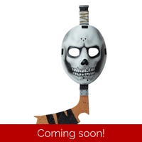 Face Off! Mask and Hockey Stick