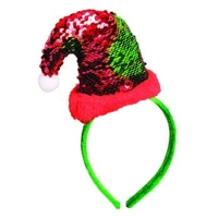 Magic Sequin Christmas Hat Headband