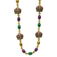 Mardi Gras Crown Necklace