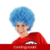 Cat in the Hat Thing 1 & 2 Deluxe Plush Wig Cat in the Hat Thing 1 & 2 Deluxe Plush Wig