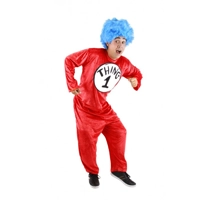 Cat in the Hat Thing 1 & 2 Costume Adult Large/XL