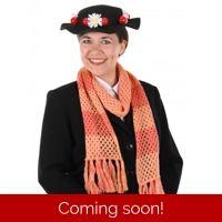 Mary Poppins Hat and Scarf Kit