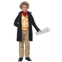 Kids Beethoven/Famous Composer Costume Childs Large