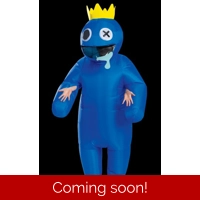 Kids Inflatable Rainbow Friends Blue