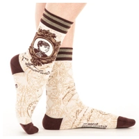 Mystery House Sarah Winchester Portrait Crew Socks