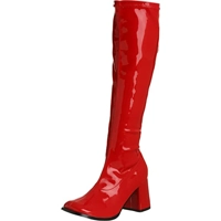 Red Gogo Boots