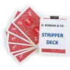 Stripper Red Bicycle Deck