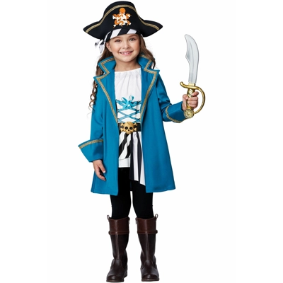 Petite Pirate Child Costume