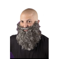 Mixed Grey Character Beard