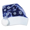 Blue Santa Hat with Snowflakes Blue Santa Hat with Snowflakes