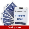 Stripper Blue Bicycle Deck