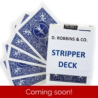 Stripper Blue Bicycle Deck