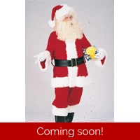 Deluxe Velveteen Santa Suit Adult XL