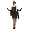 Black Flapper Dress Adult Costume Black Flapper Dress Adult Costume