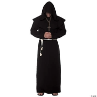 Black Monk Robe