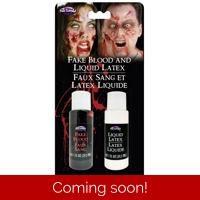 Fake Blood & Liquid Latex