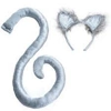 Grey Tail & Ears Set Grey Tail & Ears Set