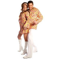 Orange Go-Go Dress Adult Costume