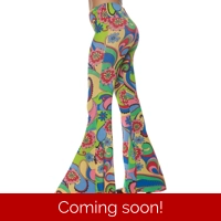 70's Flower Bell Bottoms