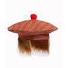 Scottish Beret Hat with Hair Scottish Beret Hat with Hair