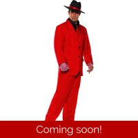 Pinstripe Suit Adult Costume