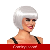 White Short Bob Wig