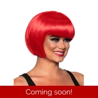 Red Short Bob Wig