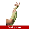 Fishnet Fingerless Long Gloves - Neon Green Fishnet Fingerless Long Gloves - Neon Green