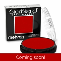 Mehron StarBlend Cake Makeup Red 2 oz