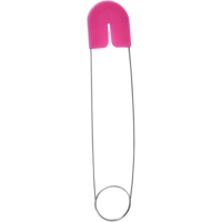 Jumbo Pink Diaper Pin