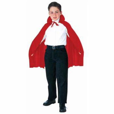 Red 27" Childs Cape