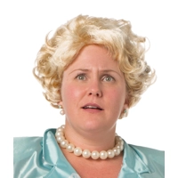 Blonde Betty Ditzy Wig