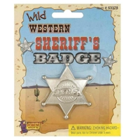Wild West Sheriff's Badge
