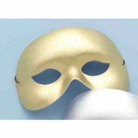 Gold Half Mask