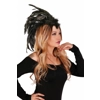 Black Feather Mohawk Headpiece Black Feather Mohawk Headpiece