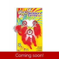 Hippie Necklace and Earring Set