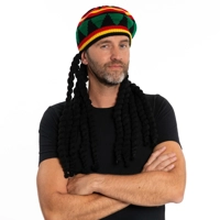 Rasta Cap with Dreads