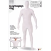 White Disappearing Man Adult Costume