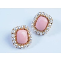50's Pink Earrings
