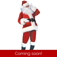 Deluxe Velour Santa Suit Standard 40-48