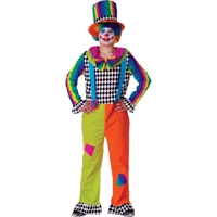 Jolly Clown Adult Costume