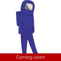 Blue Astronaut Teen Costume