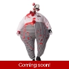 Evil Clown Inflatable Adult Std Evil Clown Inflatable Adult Std