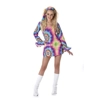 Neon Tye-Dye Dress Adult Costume Neon Tye-Dye Dress Adult Costume