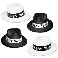 Black Chicago Swing Fedora