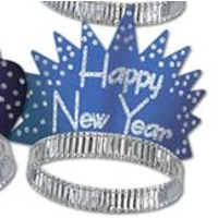 Blue New Years Tiara