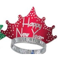 Red New Years Tiara