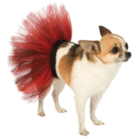 Red & Black Pet Tutu